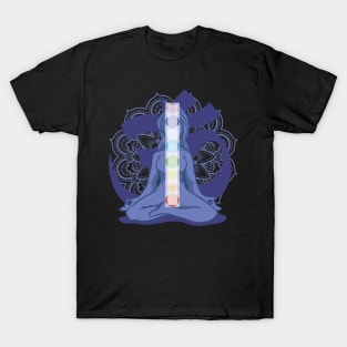 Chakra Yoga Pose T-Shirt